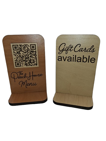 QR code with Gift Certificate Table Sign