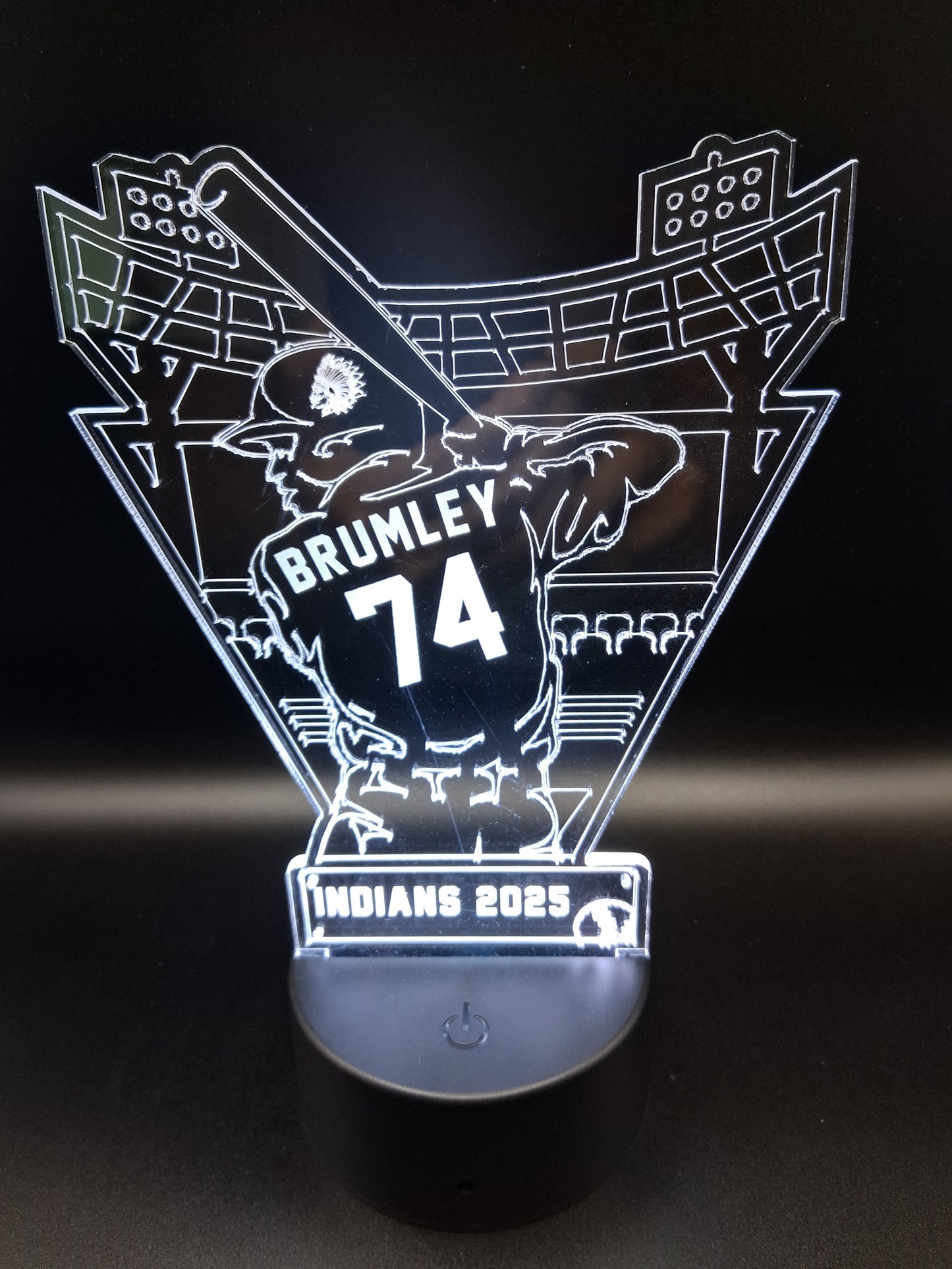 School Baseball Team LED Light